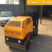 一機在手！1.5噸震動壓土機 回填土壓路機 雙鋼輪座駕式壓路機